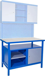 Banco da lavoro Güde P 1200 T con armadio chiudibile