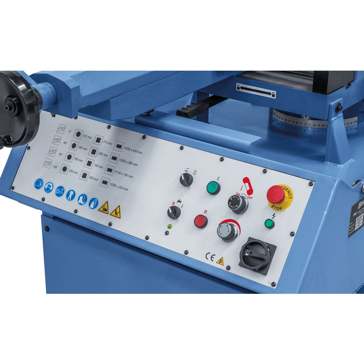 Sega nastro Bernardo MBS 400 DG