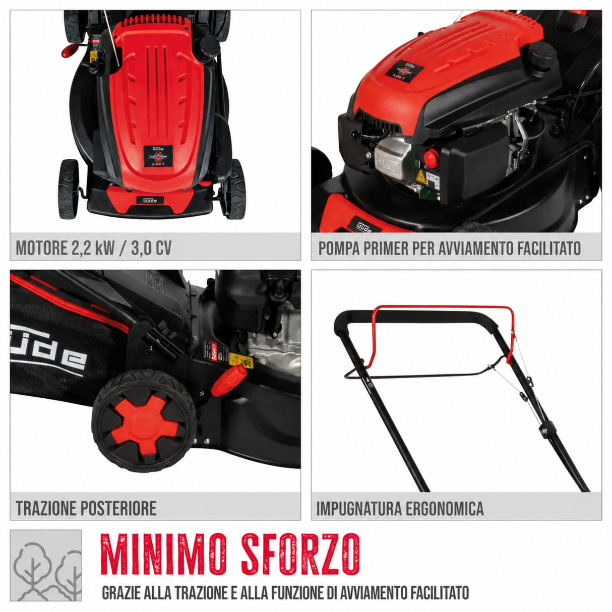 Potisna kosilnica Güde ECO WHEELER 413.3 R