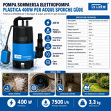Potopna črpalka za umazano vodo Güde GS 4002 P