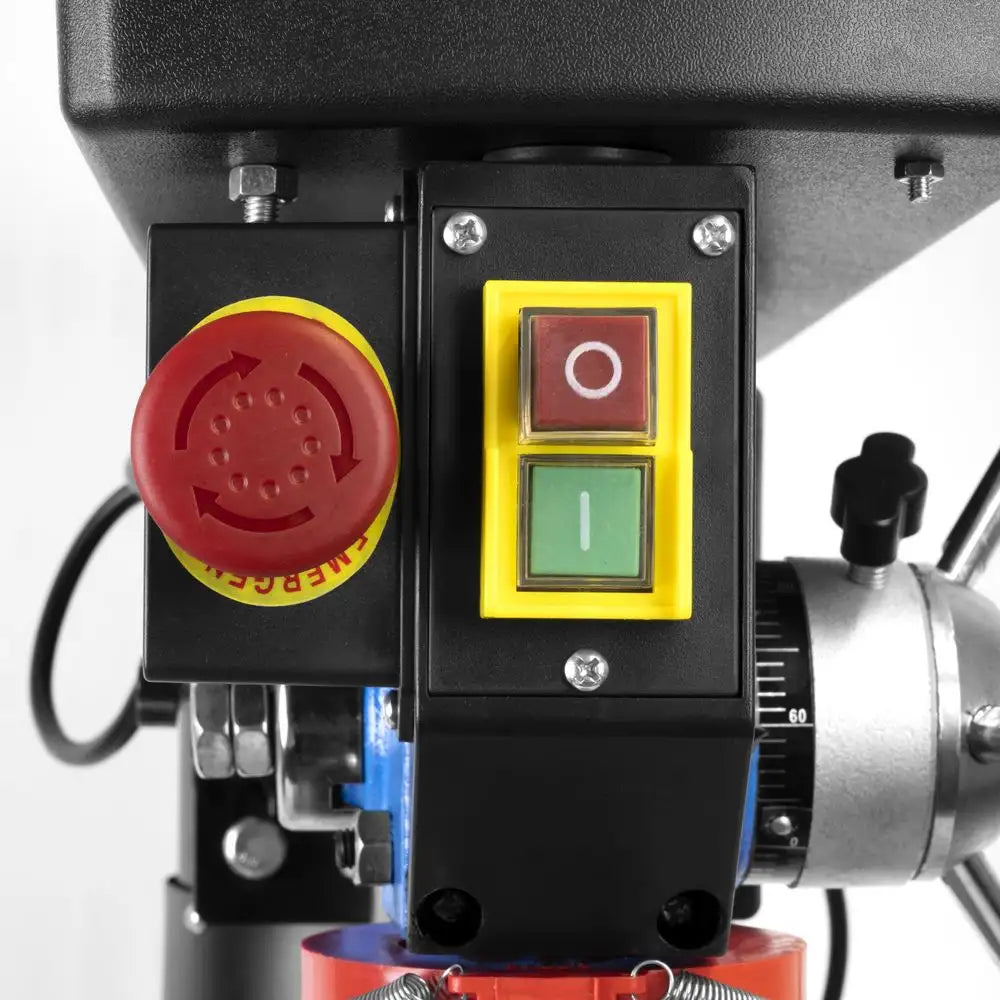 Guede GTB 16/605 – Trapano a colonna 600W a 5 velocità con mandrino autoserrante