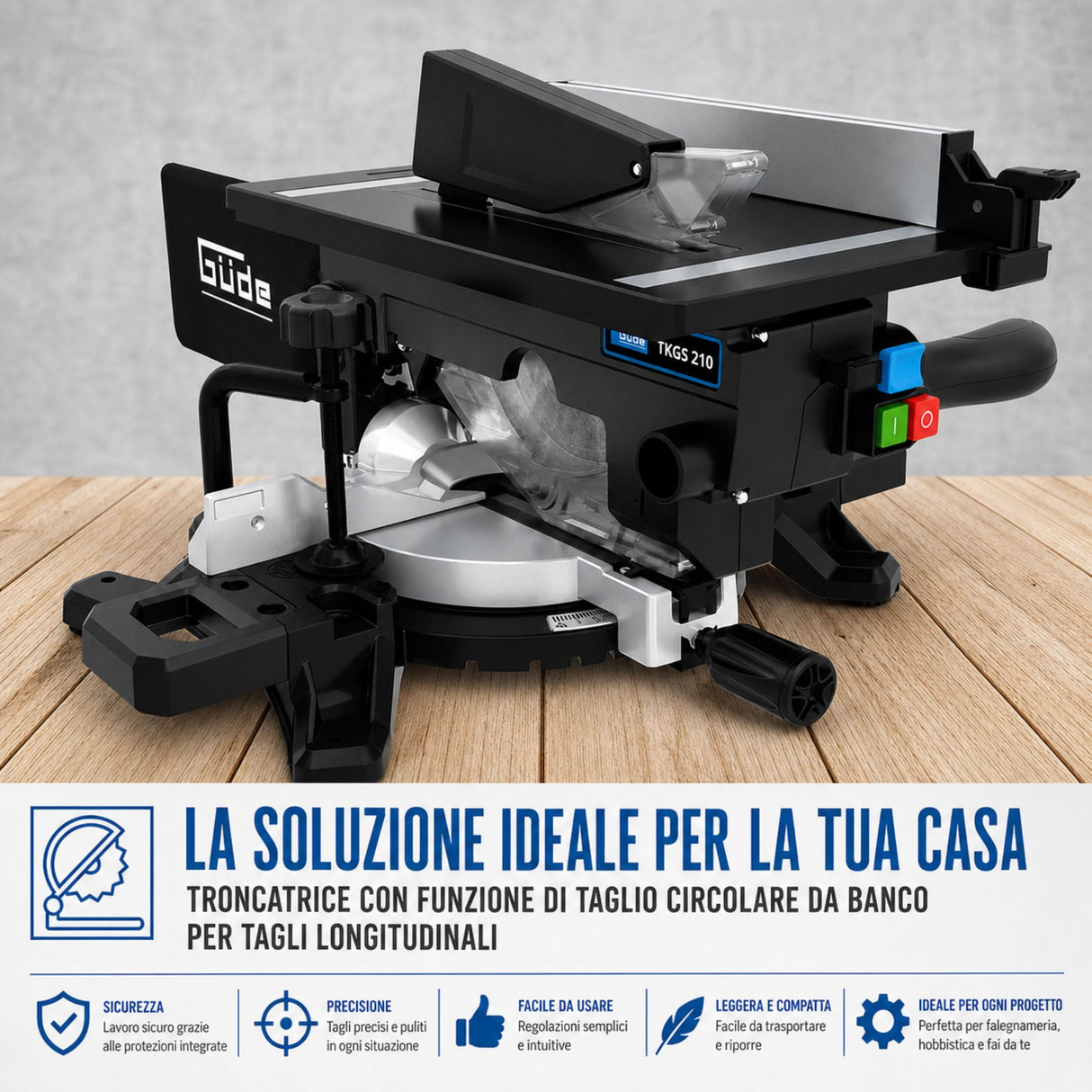 Zajeralna žaga Guede Güde TKGS 210