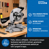 Zajeralna žaga Guede Güde GKS 2134.1