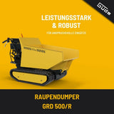 Gosenični prekucnik Guede GRD 500/R