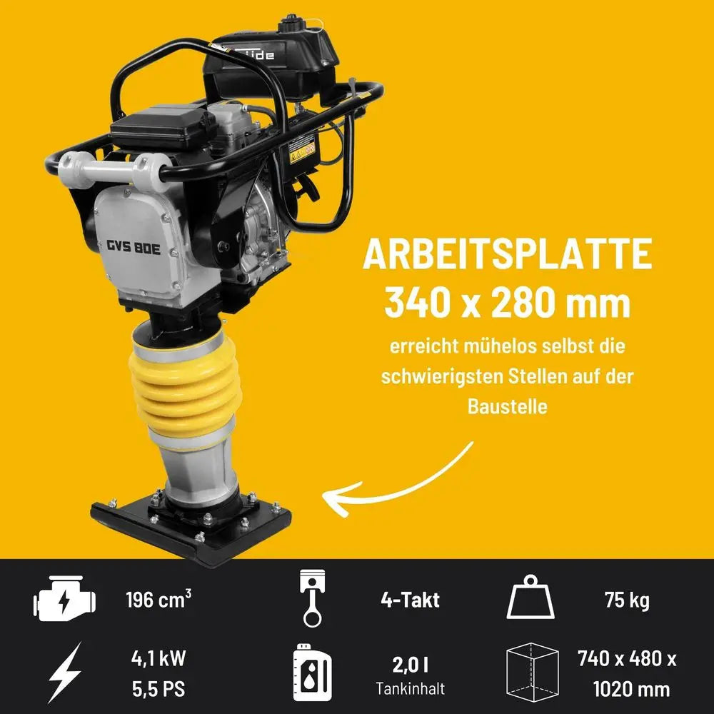 Vertikalni vibracijski nabijač Guede GVS 80E