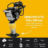 Vertikalni vibracijski nabijač Guede GVS 80E