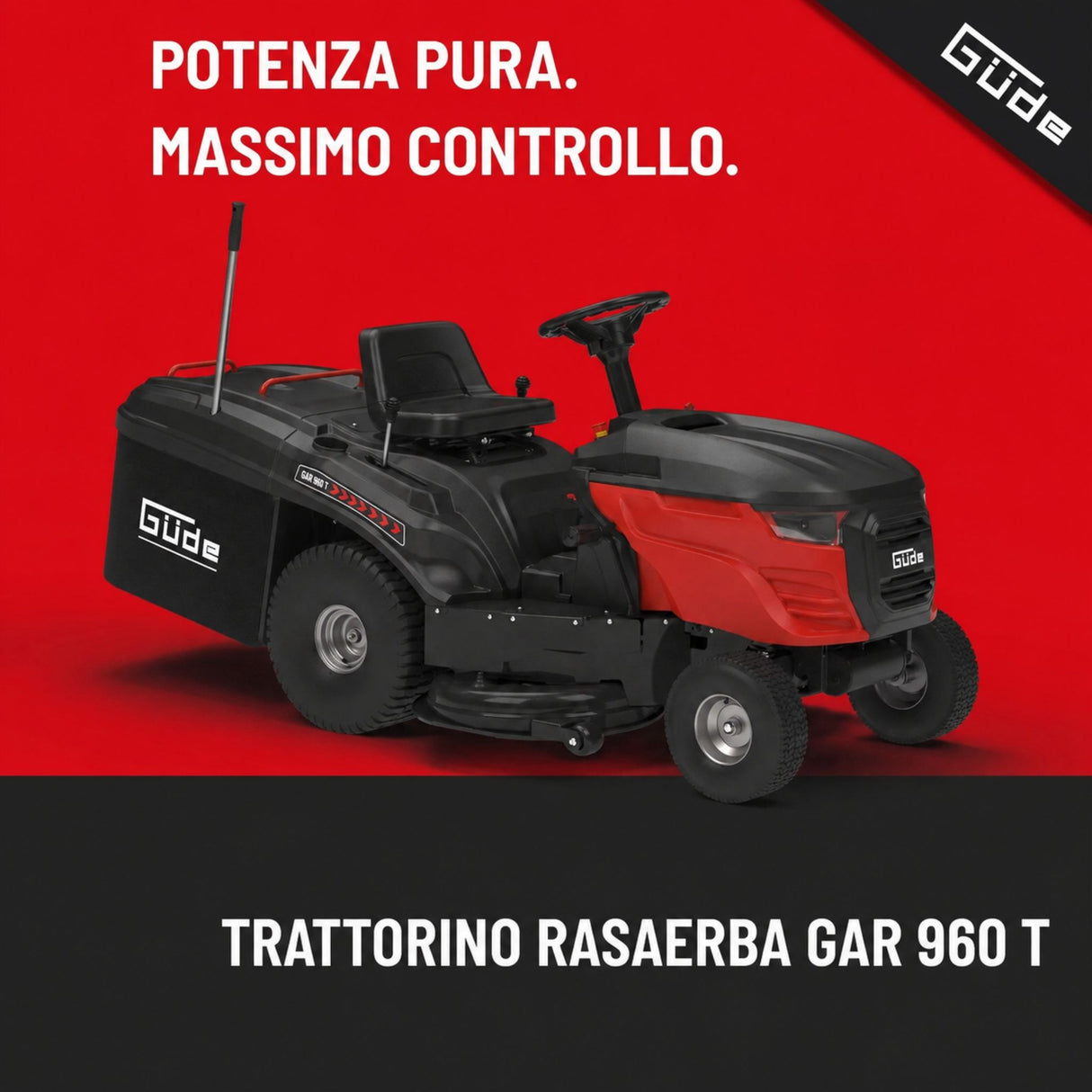 Vrtni traktor kosilnica Güde GAR 960 T