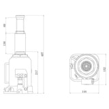 Dvigalka za steklenice Güde GSH-20T