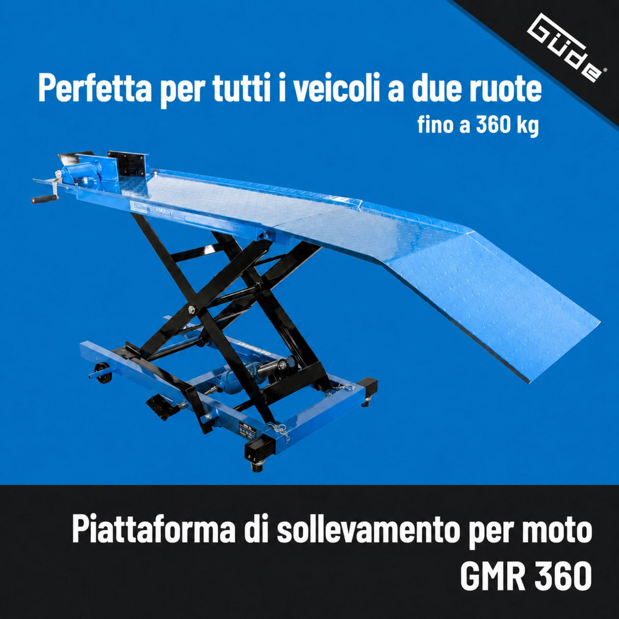 Dvigalo za motorna kolesa Güde GMR 360