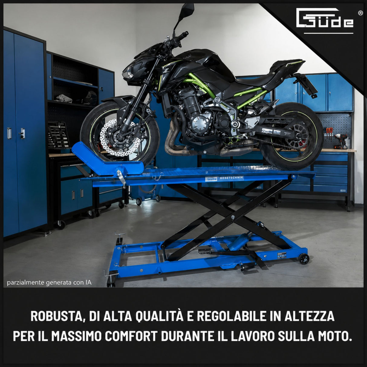 Dvigalo za motorna kolesa Güde GMR 560