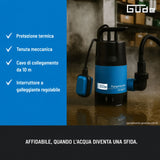 Potopna črpalka za umazano vodo Güde GS 4002 P