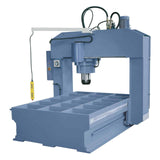 Pressa idraulica Bernardo DKS 400 a portale da 400 tonnellate con corsa longitudinale di 2800 mm e struttura industriale per lavorazioni pesanti.