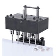 Testa di foratura multipla Bernardo 32 mm con cinque mandrini per eseguire fori simultanei e perfettamente allineati, ideale per mobili, cerniere e pannelli laterali.