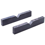 Blocco a V professionale in acciaio ad alta resistenza compatibile con presse BHP 100, HWP 100, BRHP 100 e QZ per lavorazioni industriali.
