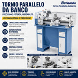 Stružnica Bernardo Profi 550 LZ / 230 V – kompaktna in natančna