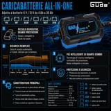Avtomatski polnilnik akumulatorjev Güde GAB 12V/6V-1A
