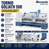 Stružnica za kovino Bernardo Goliath 500 x 1500