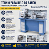 Bernardo Profi 750 Vario / 230 V – Kompaktna stružnica s spremenljivo hitrostjo