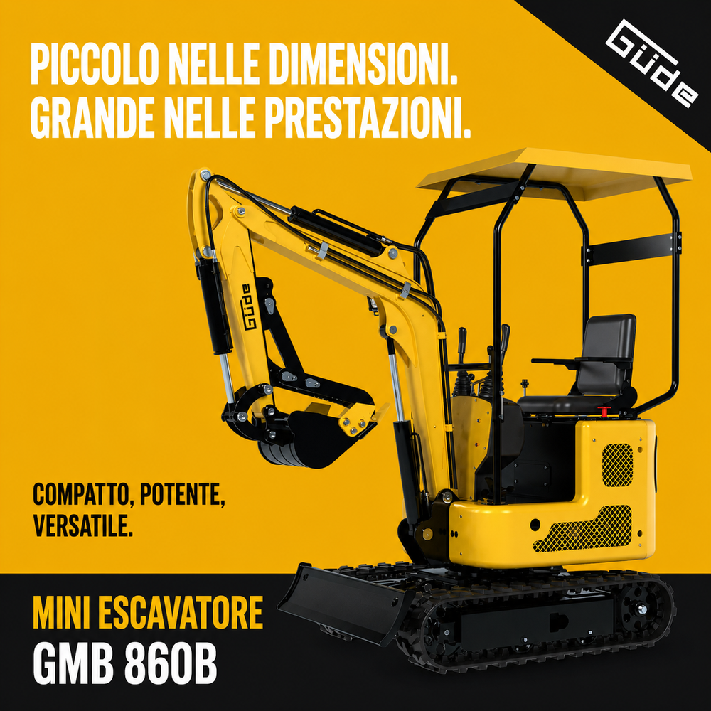 Mini bager Güde GMB 860B