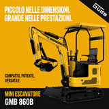 Mini bager Güde GMB 860B