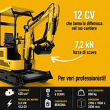 Mini bager Güde GMB 860B