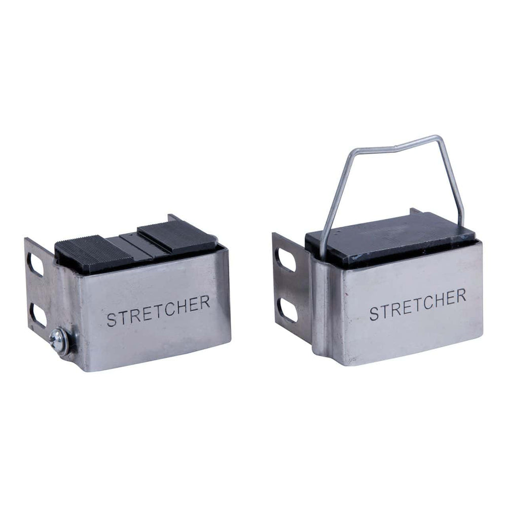 Coppia di ganasce professionali in acciaio compatibili con SS 70 Pro e SS 210 F per lavorazioni precise su lamiera.
