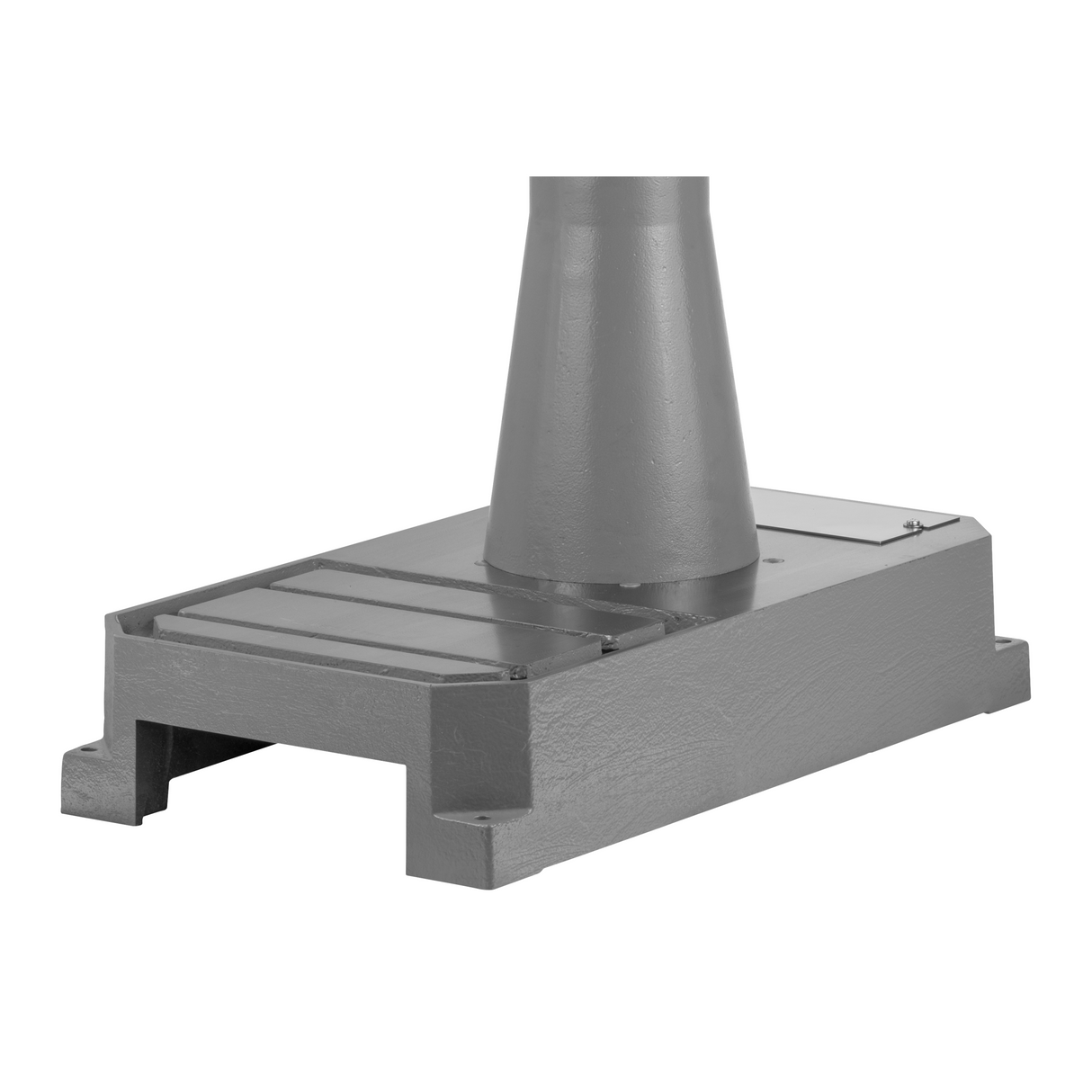 Piastra di base lavorata Flott Ø 82 mm con superficie rettificata per fissaggio pezzi direttamente sulla base del trapano.