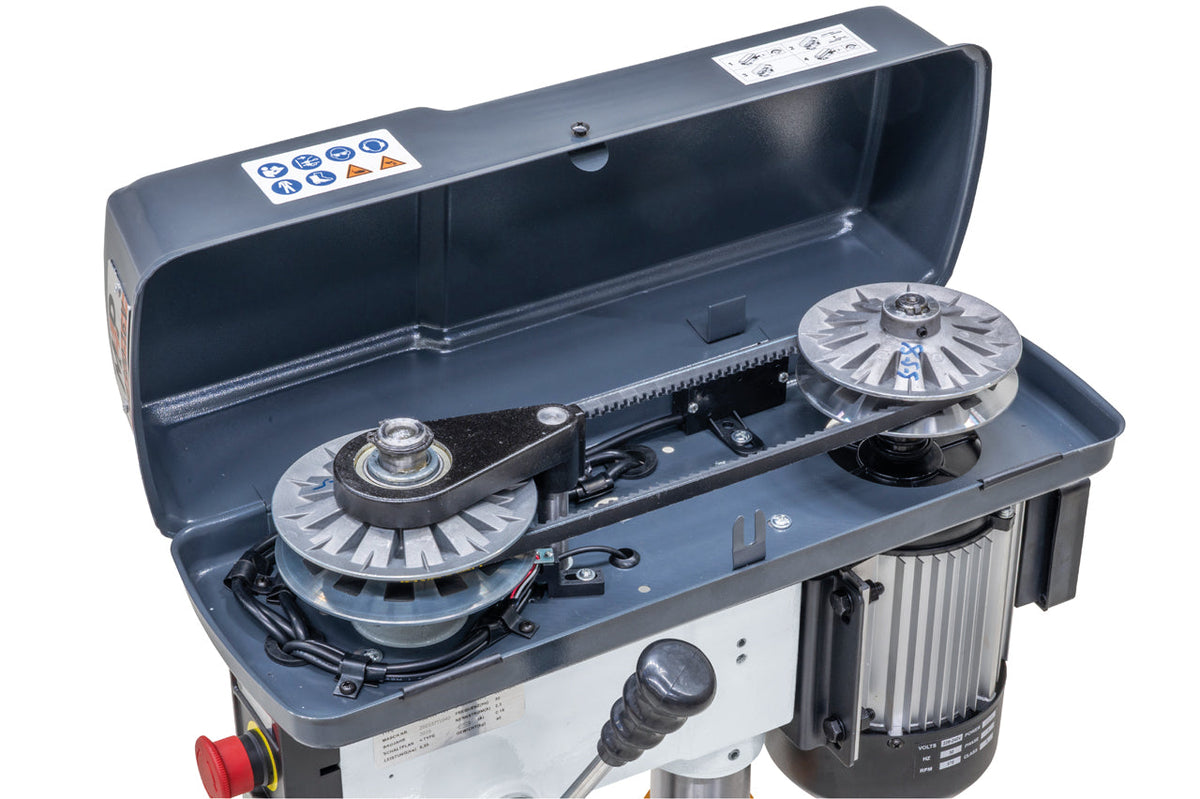 Trapano da banco Vario TBM 300 - 16 V / 230 V - trasmissione a cinghia