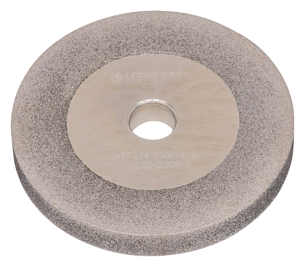 Mola abrasiva diamantata SDC per affilatura e rettifica di utensili in metallo duro su affilatrice DG 20 CD.