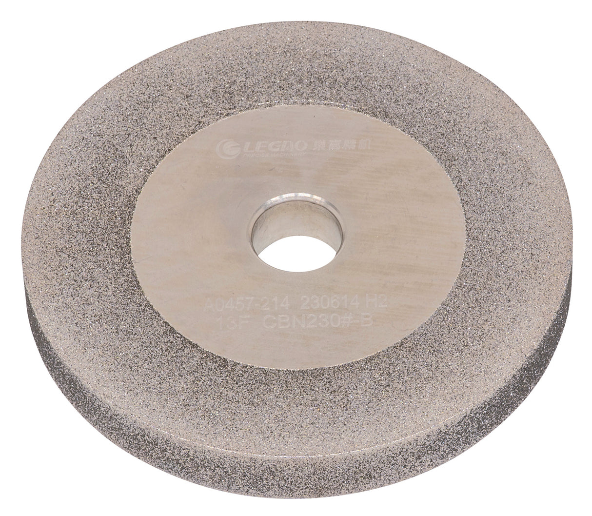 Mola abrasiva diamantata SDC per affilatura e rettifica di utensili in metallo duro su affilatrice DG 20 CD.