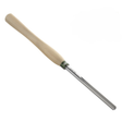 Sgorbia ProComfort per ciotole da 12 mm dotata di affilatura standard e manico ergonomico, ideale per tornitura interna del legno.