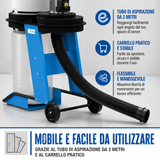 Mobilni odsesovalni ventilator Guede GAA 65.1 1150 m³/h