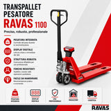 Paletni viličar Ravas 1100