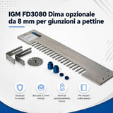 IGM FD3080 dodatna 8 mm šablona za prstne spoje