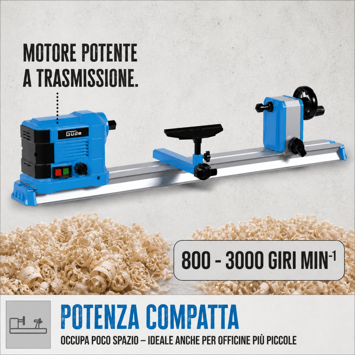 Stružnica za les Guede GDM 600