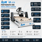 CNC pantograf IGM i2R A24 – delovno polje 610 × 1220 mm