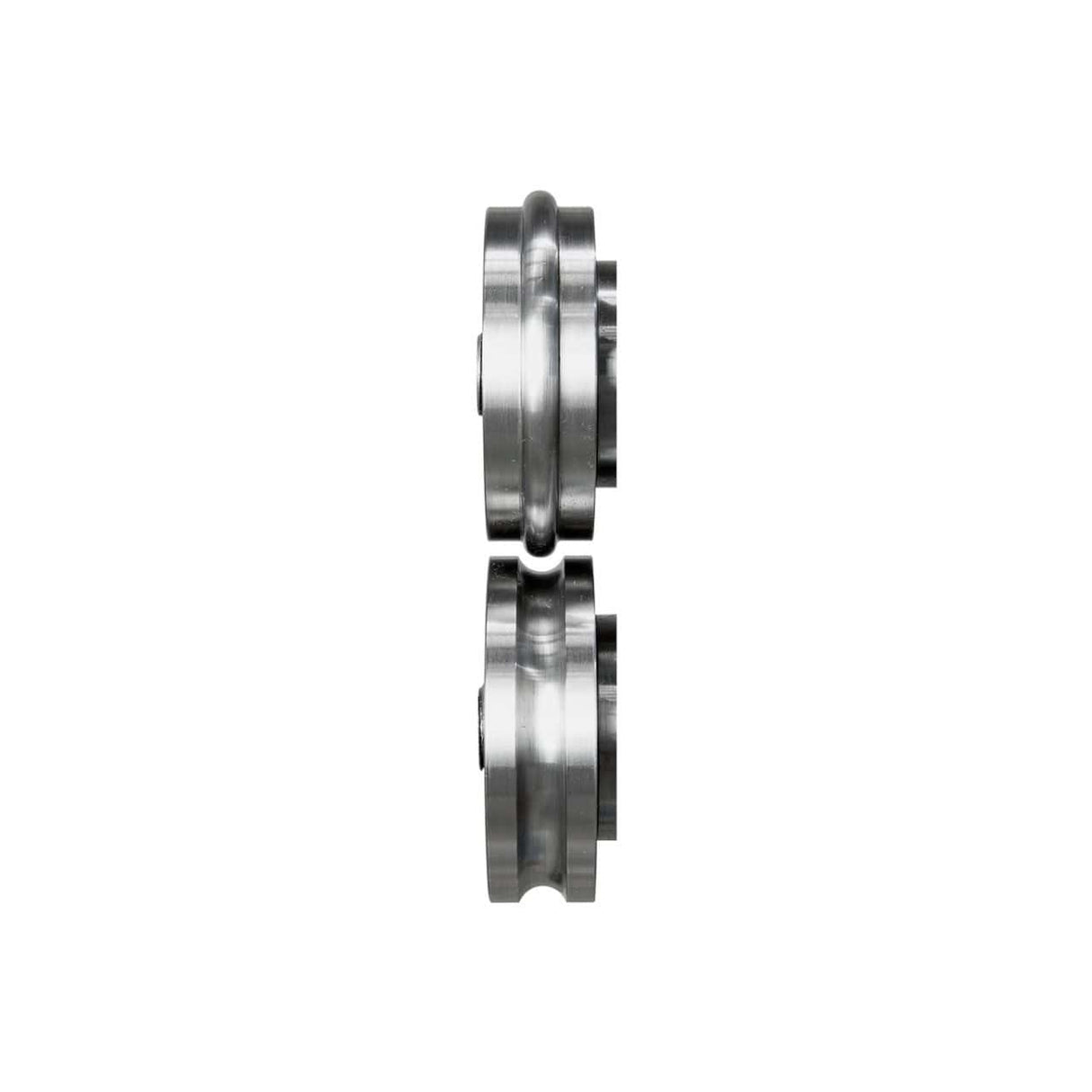 Rulli speciali Typ A3 con profilo da 3/8" installati su MSM 300 C per realizzare cordonature precise su lamiera.
