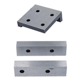 Set coltelli professionali in acciaio temprato compatibili con AK 80 F per operazioni di taglio industriale precise e sicure.