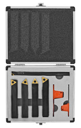 Utensile da tornio 4 pezzi barra alesatrice inclusa, 16 mm