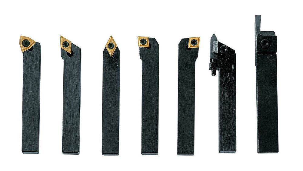 Utensile da tornio con rivestimento in stagno, 10 mm, kit B