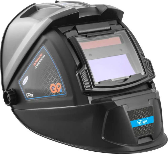 Casco di saldatura automatico Güde GSH-K con visiera ribaltabile per smerigliatura