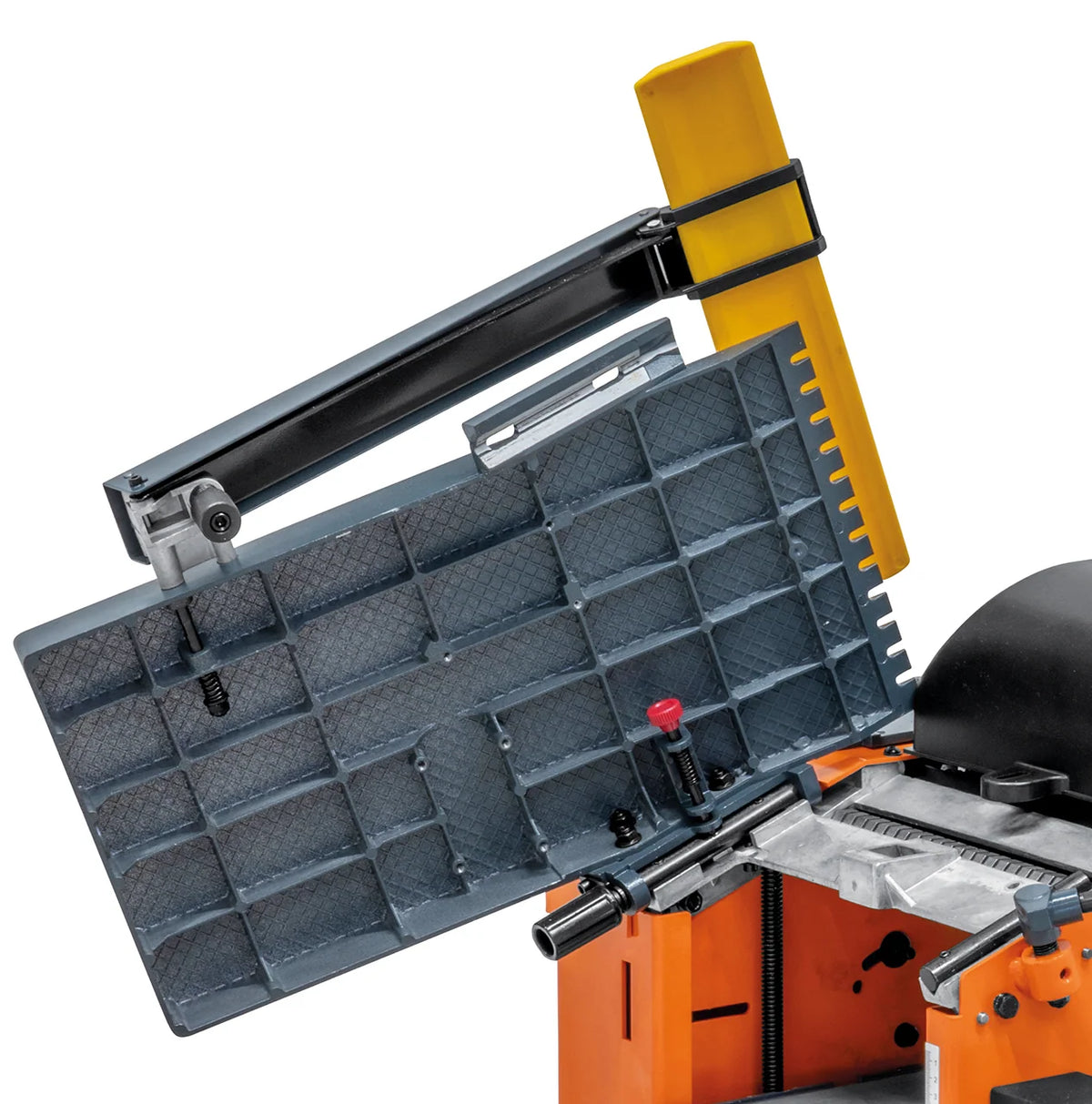 Piano a filo sollevato e protezione dell'albero sulla pialla M4P FS 260 S