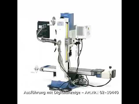 Bernardo vrtalno-rezkalni stroj BF 30 N Super – 3 osi z X-Advance AL 350 D
