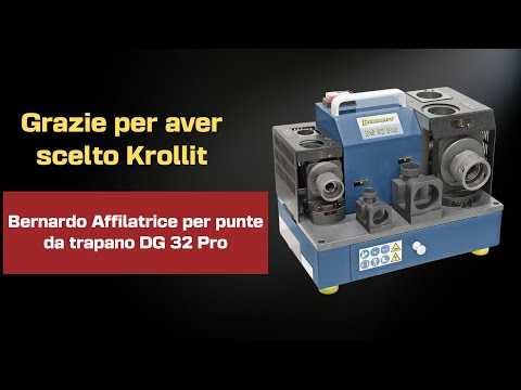 Brusilnik za svedre Bernardo DG 32 Pro – Ø 2–32 mm, 230 V