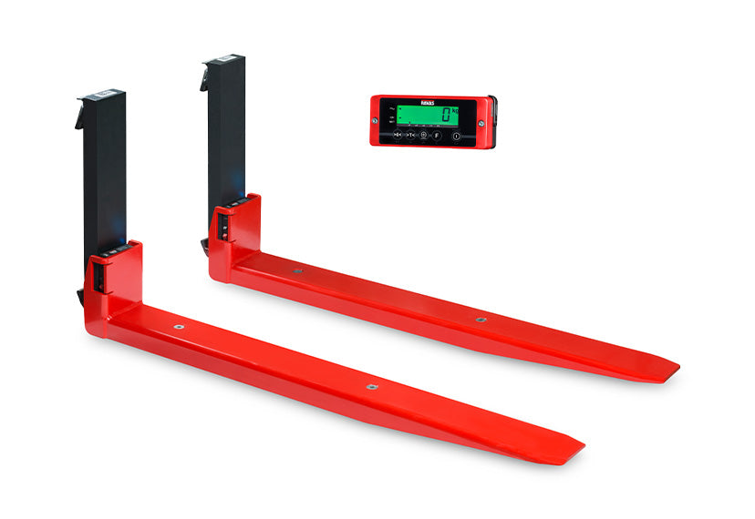 Brezžične tehtalne vilice RAVAS iForks-32 – plug & weigh, Li-ion, zmogljivost do 5.000 kg
